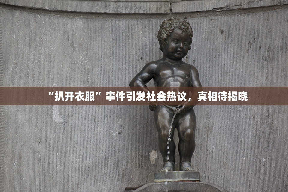 “扒开衣服”事件引发社会热议，真相待揭晓