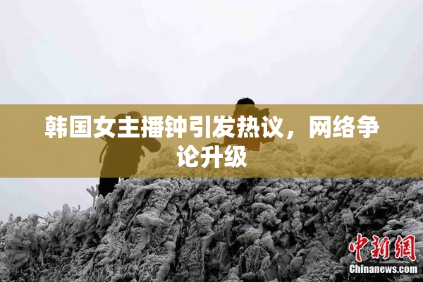 韩国女主播钟引发热议，网络争论升级