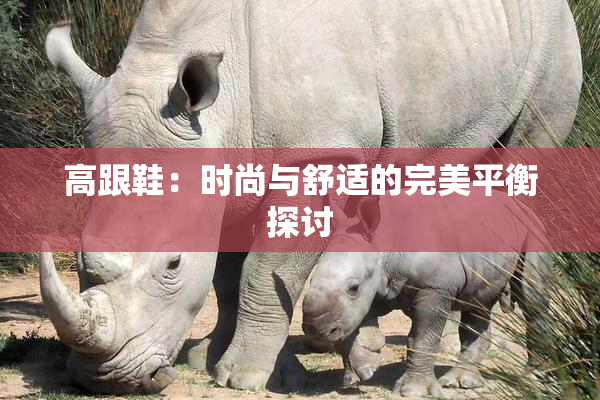 高跟鞋：时尚与舒适的完美平衡探讨