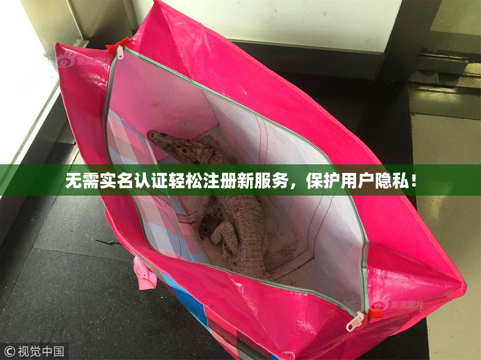 无需实名认证轻松注册新服务，保护用户隐私！