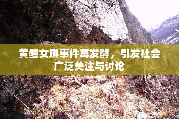 黄鳝女琪事件再发酵，引发社会广泛关注与讨论