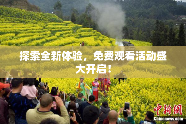 探索全新体验，免费观看活动盛大开启！
