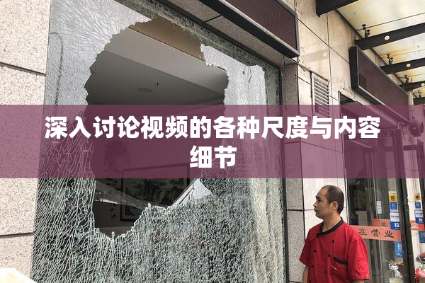 深入讨论视频的各种尺度与内容细节