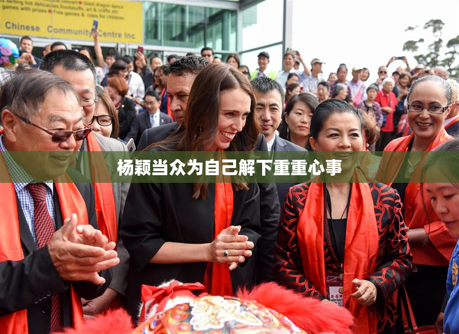杨颖当众为自己解下重重心事