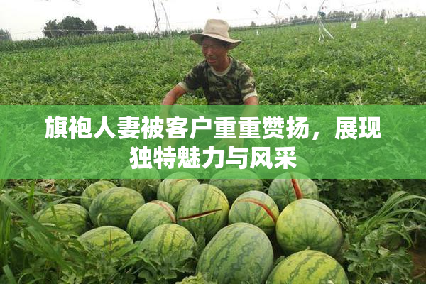 旗袍人妻被客户重重赞扬，展现独特魅力与风采