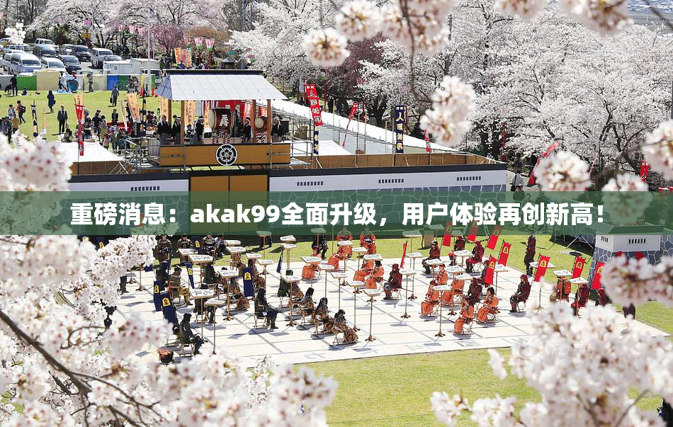 重磅消息：akak99全面升级，用户体验再创新高！