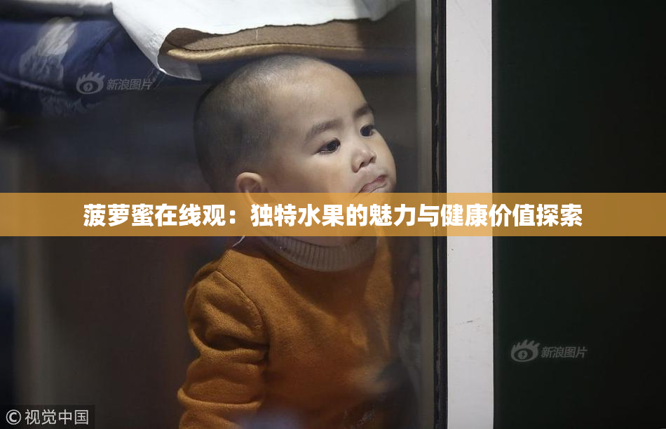 菠萝蜜在线观：独特水果的魅力与健康价值探索