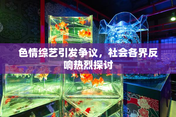 色情综艺引发争议，社会各界反响热烈探讨