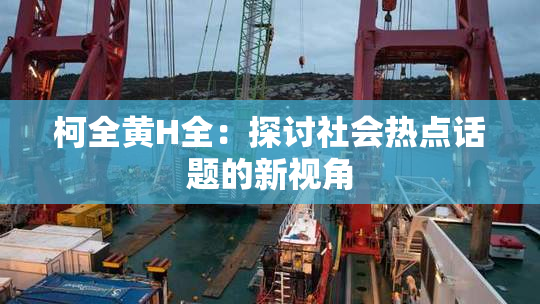 柯全黄H全：探讨社会热点话题的新视角