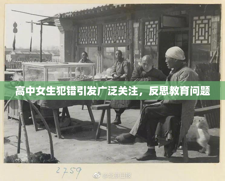 高中女生犯错引发广泛关注，反思教育问题