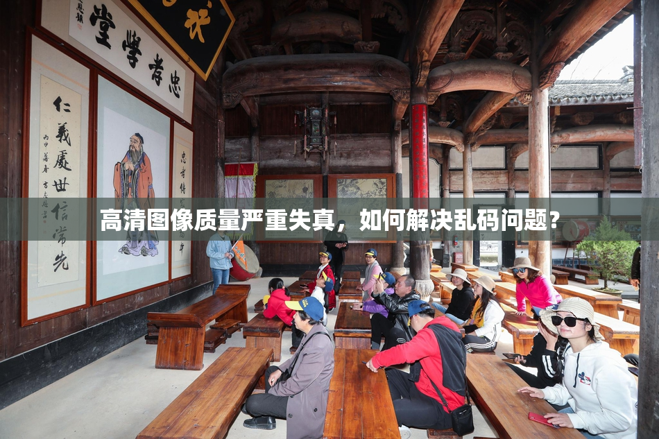 高清图像质量严重失真，如何解决乱码问题？