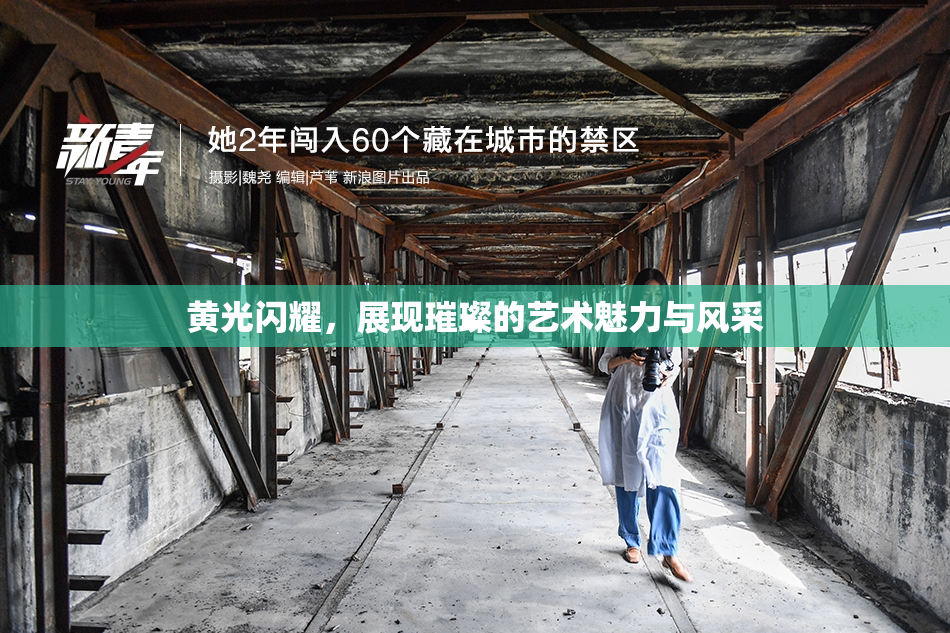 黄光闪耀，展现璀璨的艺术魅力与风采
