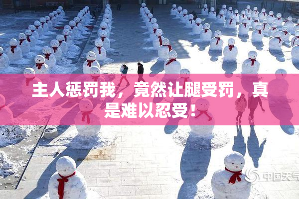 主人惩罚我，竟然让腿受罚，真是难以忍受！