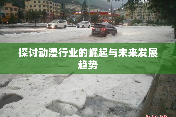 探讨动漫行业的崛起与未来发展趋势