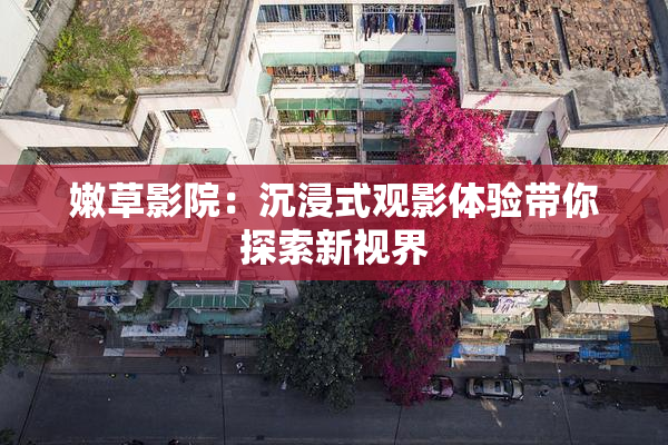 嫩草影院：沉浸式观影体验带你探索新视界