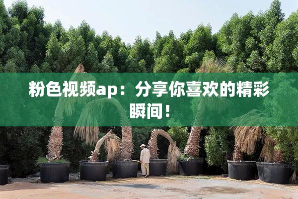 粉色视频ap：分享你喜欢的精彩瞬间！