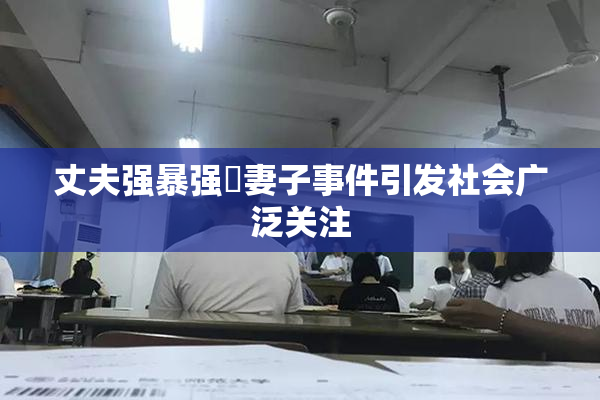 丈夫强暴强姦妻子事件引发社会广泛关注