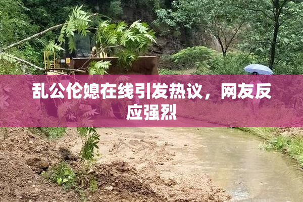 乱公伦媳在线引发热议，网友反应强烈