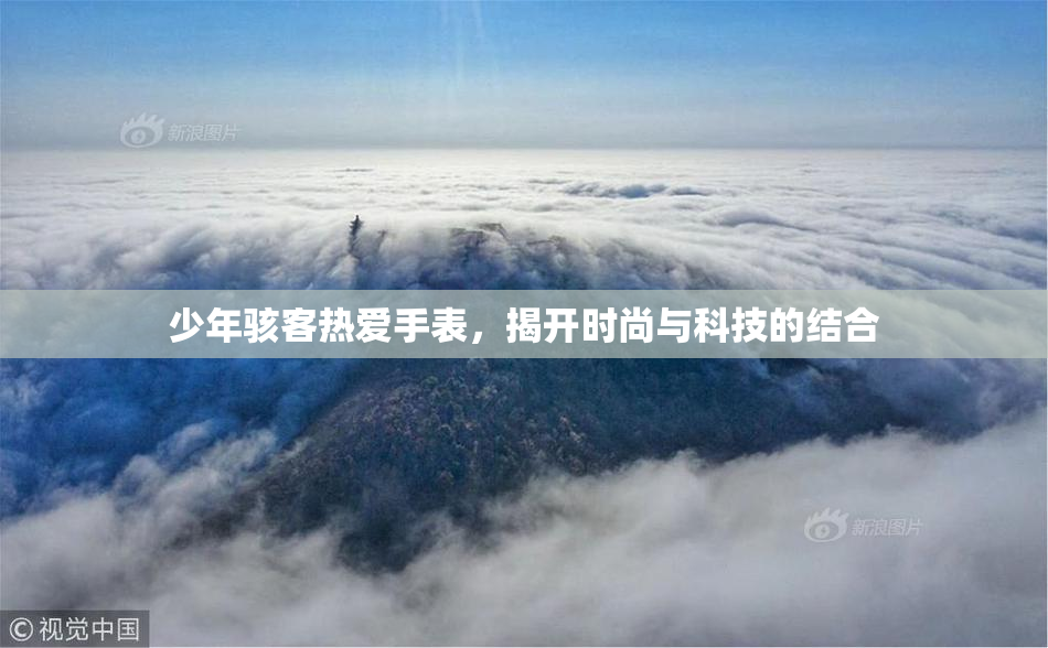 少年骇客热爱手表，揭开时尚与科技的结合