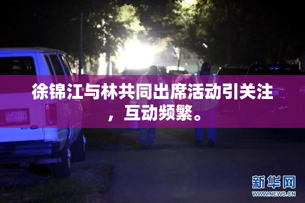 徐锦江与林共同出席活动引关注，互动频繁。