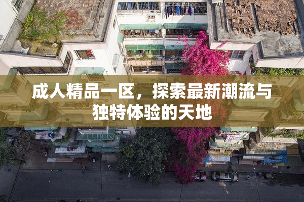 成人精品一区，探索最新潮流与独特体验的天地