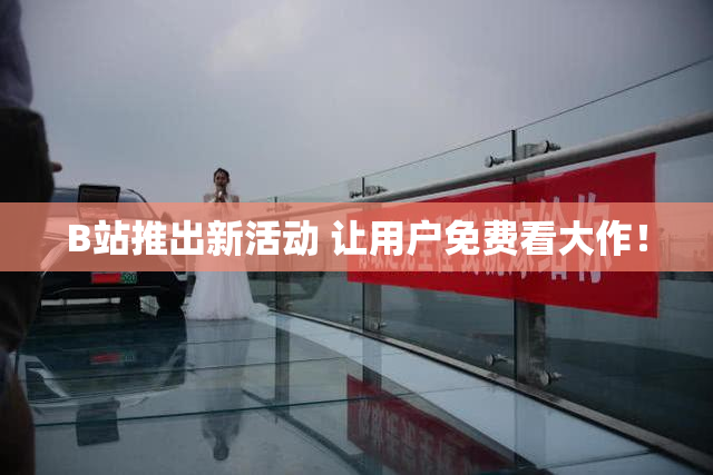 B站推出新活动 让用户免费看大作！