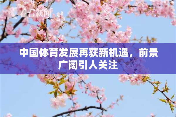 中国体育发展再获新机遇，前景广阔引人关注