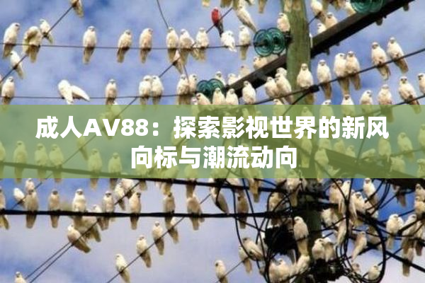 成人AV88：探索影视世界的新风向标与潮流动向