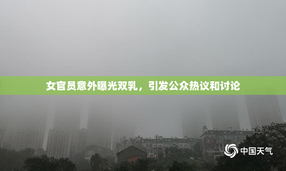 女官员意外曝光双乳，引发公众热议和讨论