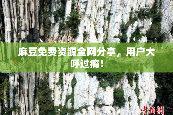 麻豆免费资源全网分享，用户大呼过瘾！