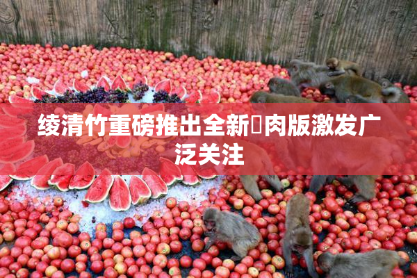 绫清竹重磅推出全新婬肉版激发广泛关注