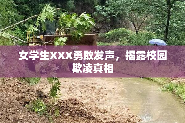 女学生XXX勇敢发声，揭露校园欺凌真相