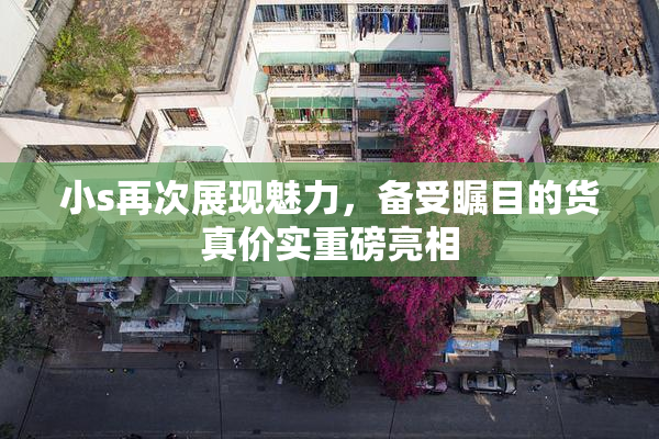 小s再次展现魅力，备受瞩目的货真价实重磅亮相