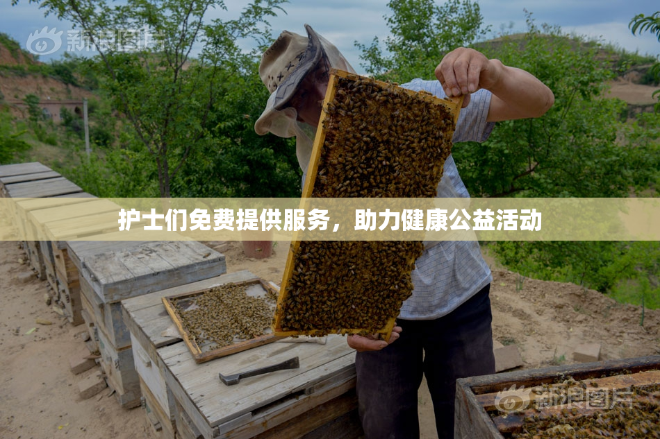 护士们免费提供服务，助力健康公益活动