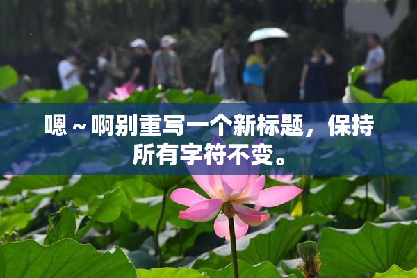 嗯～啊别重写一个新标题，保持所有字符不变。