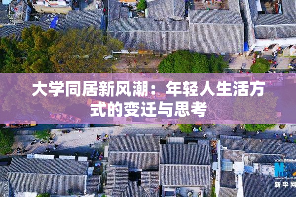 大学同居新风潮：年轻人生活方式的变迁与思考