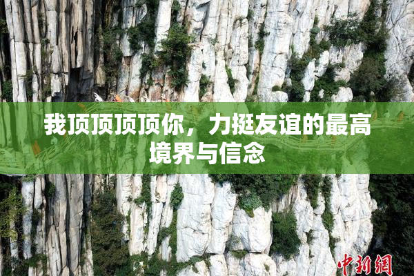 我顶顶顶顶你，力挺友谊的最高境界与信念
