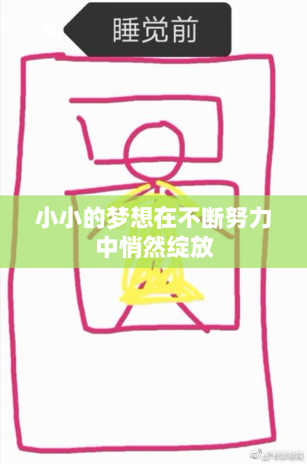 小小的梦想在不断努力中悄然绽放