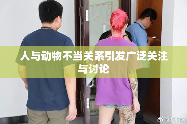 人与动物不当关系引发广泛关注与讨论