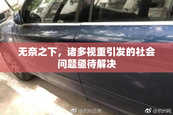 无奈之下，诸多视重引发的社会问题亟待解决