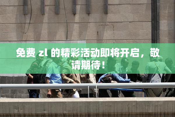 免费 zl 的精彩活动即将开启，敬请期待！