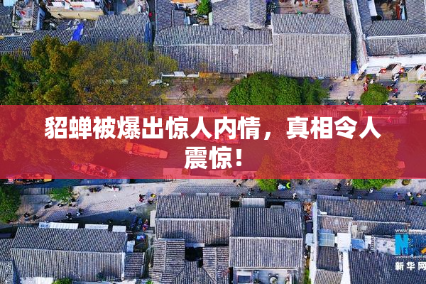 貂蝉被爆出惊人内情，真相令人震惊！
