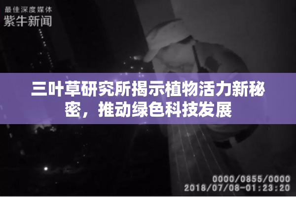 三叶草研究所揭示植物活力新秘密，推动绿色科技发展