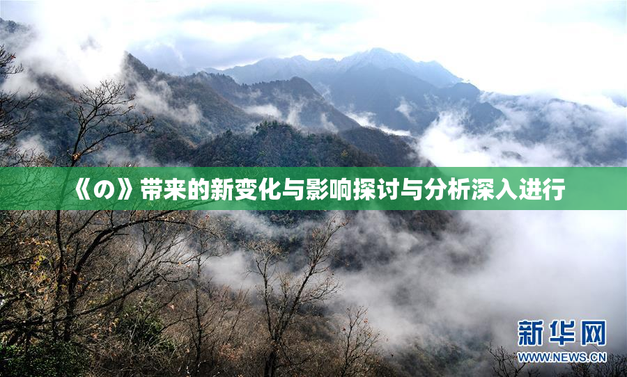 《の》带来的新变化与影响探讨与分析深入进行