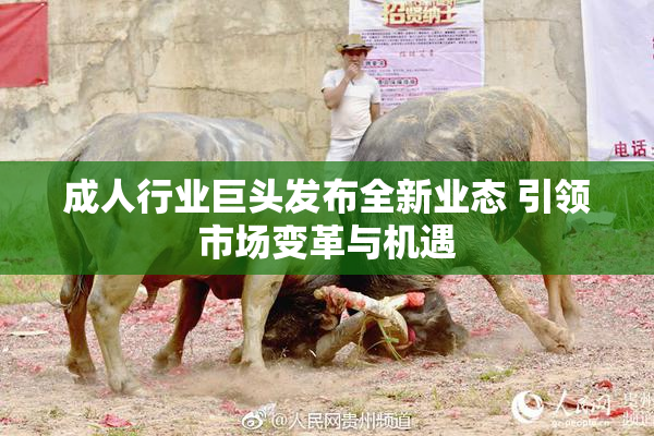 成人行业巨头发布全新业态 引领市场变革与机遇
