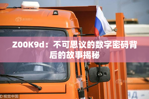Z00K9d：不可思议的数字密码背后的故事揭秘