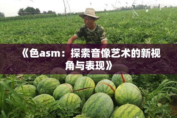 《色asm：探索音像艺术的新视角与表现》