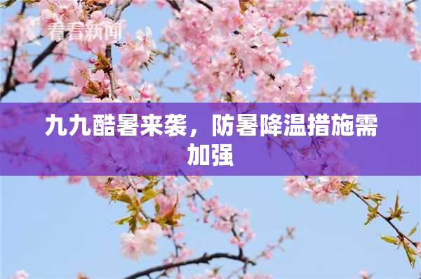 九九酷暑来袭，防暑降温措施需加强