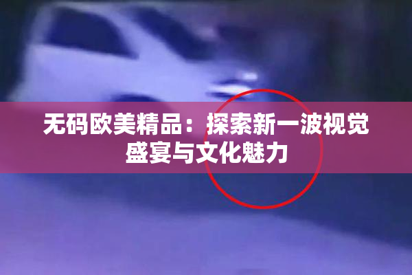 无码欧美精品：探索新一波视觉盛宴与文化魅力
