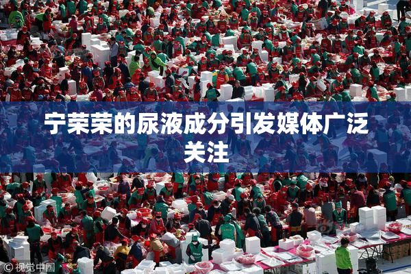 宁荣荣的尿液成分引发媒体广泛关注